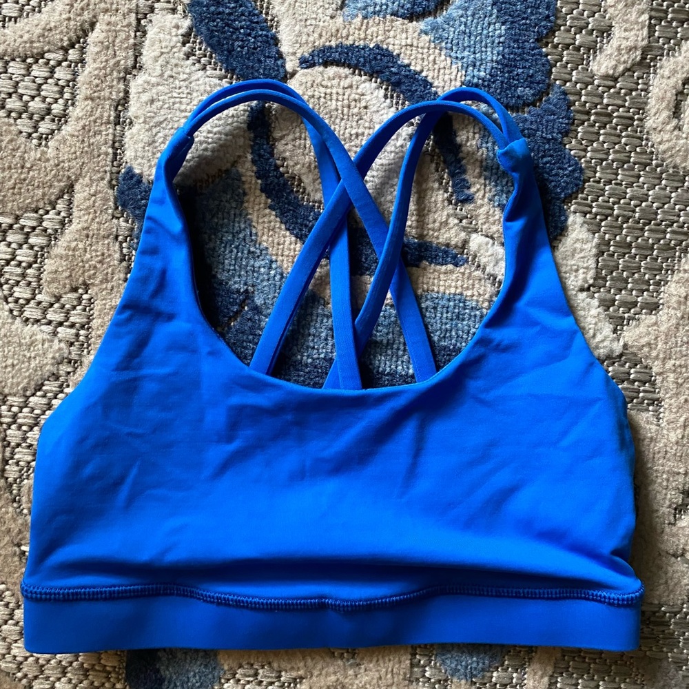 Lululemon Sports Bra Blue Size 4